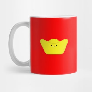 Cute Golden Yuen Bo Nugget Mug